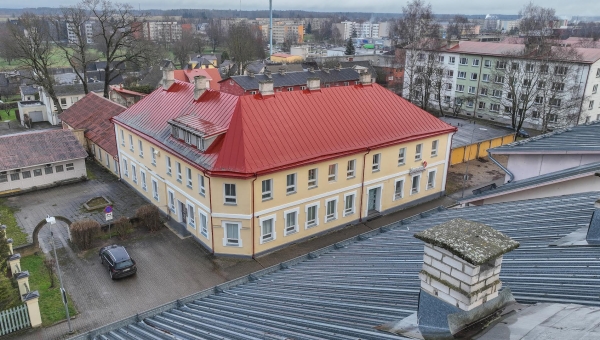 Vaade Võrus Lembitu tänaval asuvale Võru Tarbijate Ühistu kontorihoonele. Foto AIGAR NAGEL